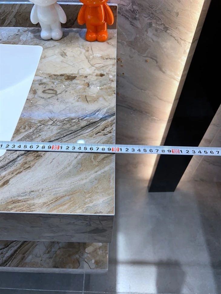 Artificial Stone Bathroom Slate Cabinet