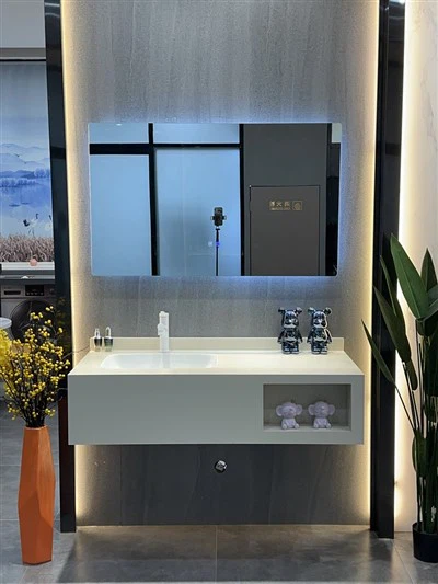 Cabinet Integredig Llechi Ystafell Ymolchi