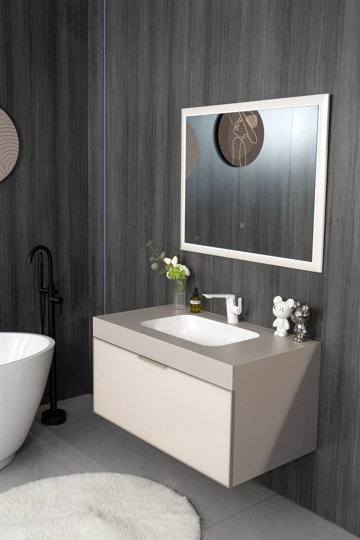 Stylish Bathroom Wooden Cabinet factory