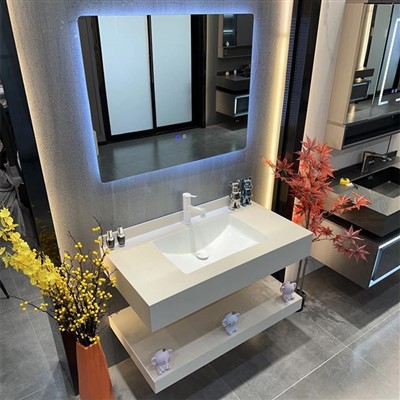 Cabinet Llechi Ystafell Ymolchi Manor Style